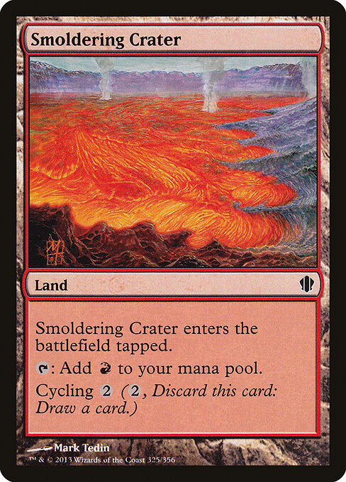 Smoldering Crater (325) - Commander 2013 - Game On