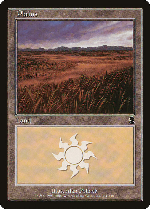 Plains (331) (Foil) - Odyssey - Game On