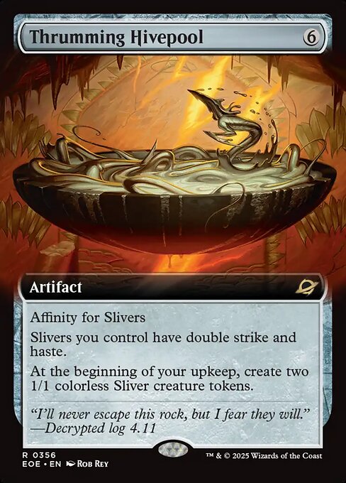 Thrumming Hivepool (356) - EXTENDED ART - Edge of Eternities - Game On
