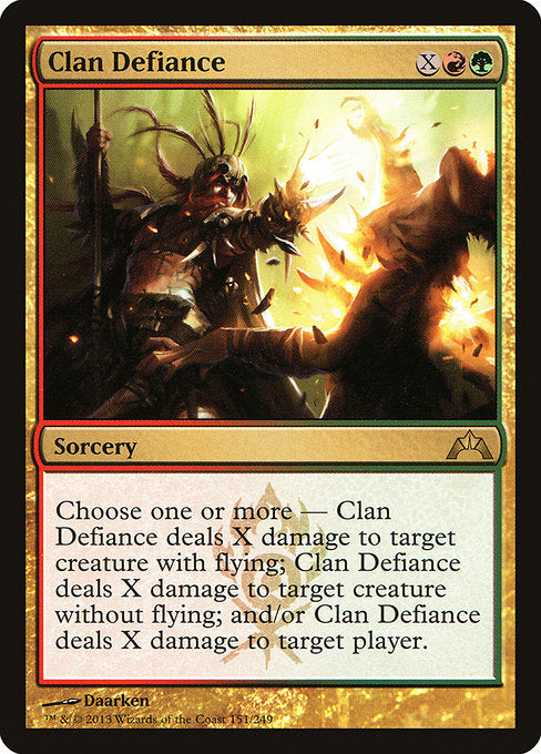 Clan Defiance (151) (Foil) - Gatecrash - Game On