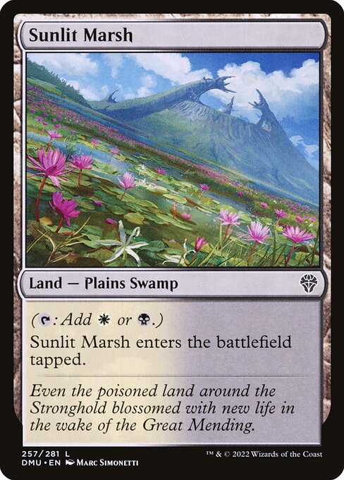 Sunlit Marsh (257) - Dominaria United - Game On