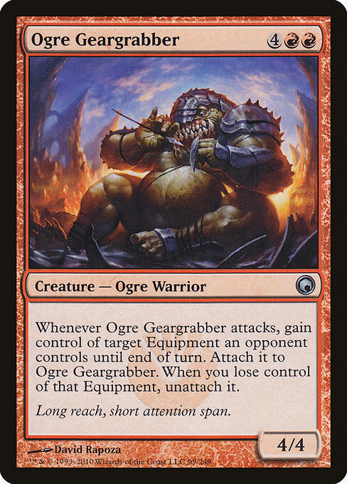 Ogre Geargrabber (99) - Scars of Mirrodin - Game On