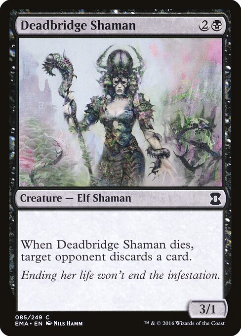 Deadbridge Shaman (85) (Foil) - Eternal Masters - Game On