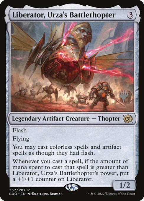 Liberator, Urza's Battlethopter (237p) - The Brothers' War Promos - Game On