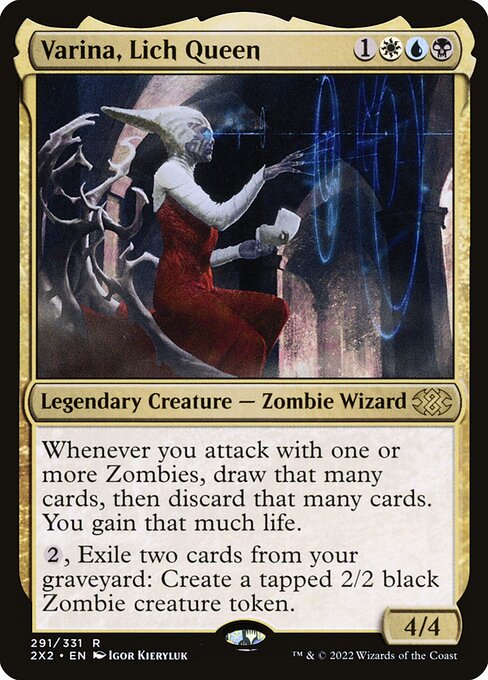 Varina, Lich Queen (291) - Double Masters 2022 - Game On