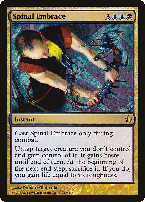 Spinal Embrace (218) - Commander 2013 - Game On