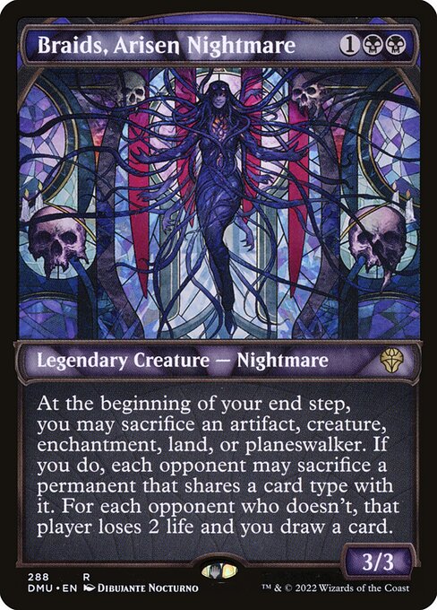Braids, Arisen Nightmare (288) - SHOWCASE - Dominaria United - Game On