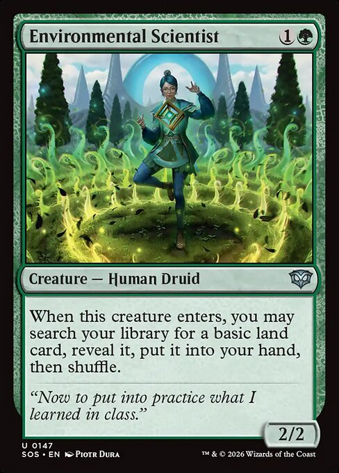 Environmental Scientist (147) (Foil) - Secrets of Strixhaven - Game On