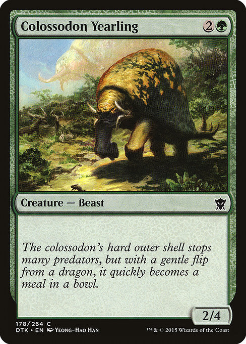 Colossodon Yearling (178) (Foil) - Dragons of Tarkir - Game On