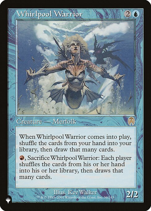 Whirlpool Warrior (APC-36) - The List - Game On