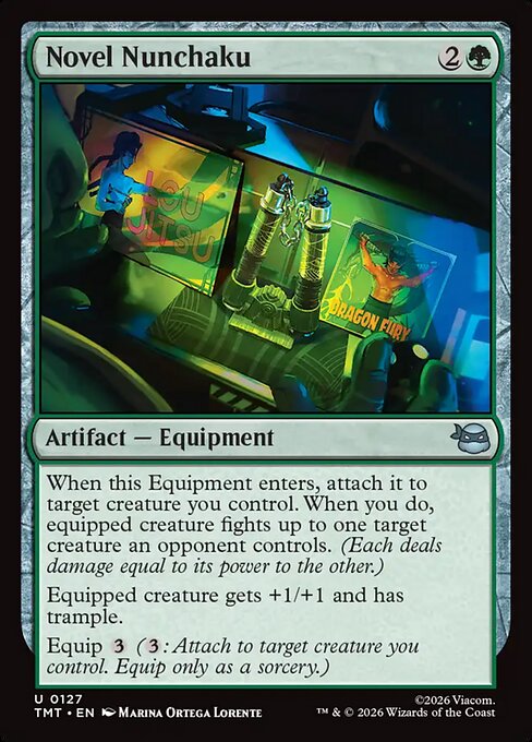 Novel Nunchaku (127) - Teenage Mutant Ninja Turtles - Game On