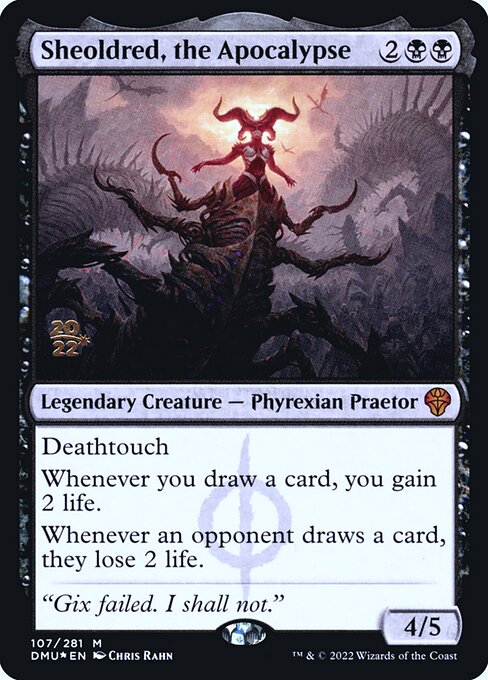 Sheoldred, the Apocalypse (107s) (Foil) - Dominaria United Promos - Game On