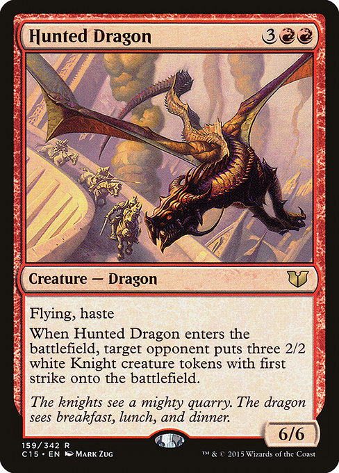 Hunted Dragon (159) - Commander 2015 - Game On