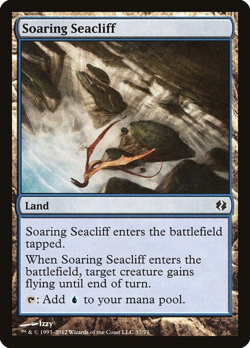 Soaring Seacliff (37) - Duel Decks: Venser vs. Koth - Game On