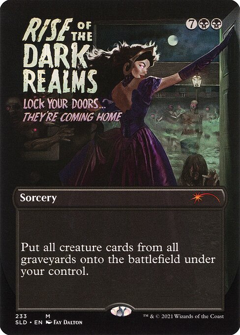 Rise of the Dark Realms (233) - BORDERLESS - FULL ART (Foil) - Secret Lair Drop - Game On