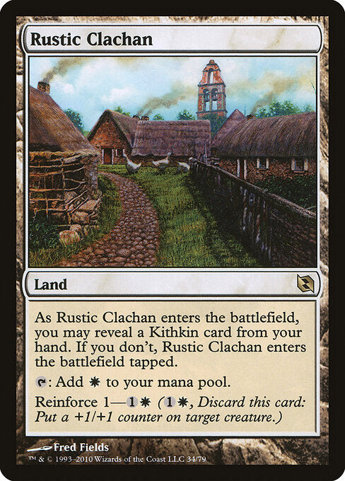Rustic Clachan (34) - Duel Decks: Elspeth vs. Tezzeret - Game On