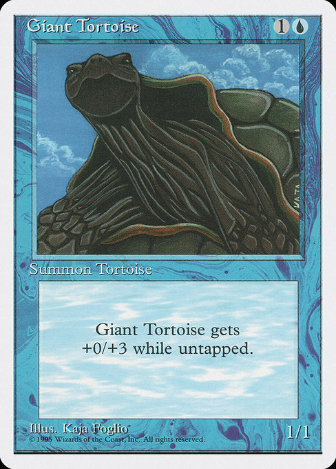 Giant Tortoise (76) - Fourth Edition - Game On