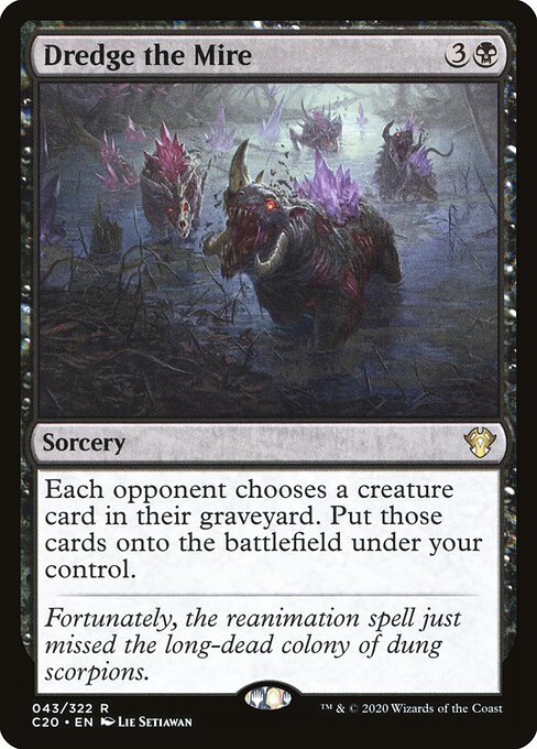 Dredge the Mire (43) - Commander 2020 - Game On