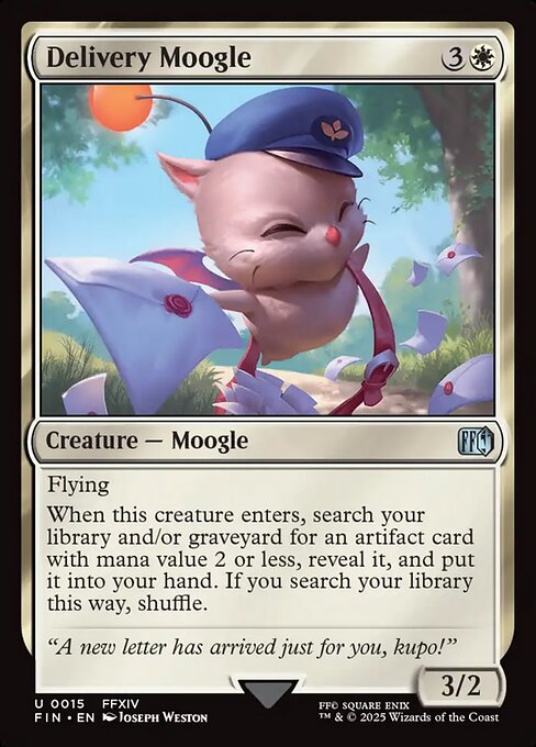Delivery Moogle (15) - Final Fantasy - Game On