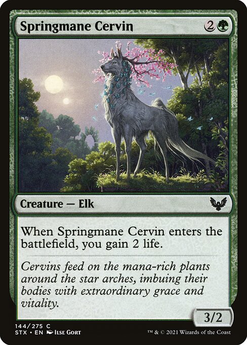 Springmane Cervin (144) - Strixhaven: School of Mages - Game On