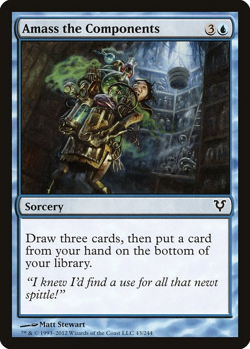 Amass the Components (43) (Foil) - Avacyn Restored - Game On