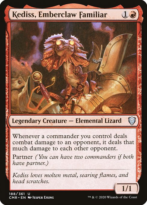 Kediss, Emberclaw Familiar (188) - Commander Legends - Game On