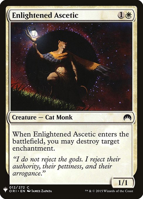 Enlightened Ascetic (ORI-12) - The List - Game On