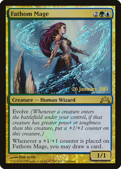 Fathom Mage (162★) (Russian) - Gatecrash Promos - Game On