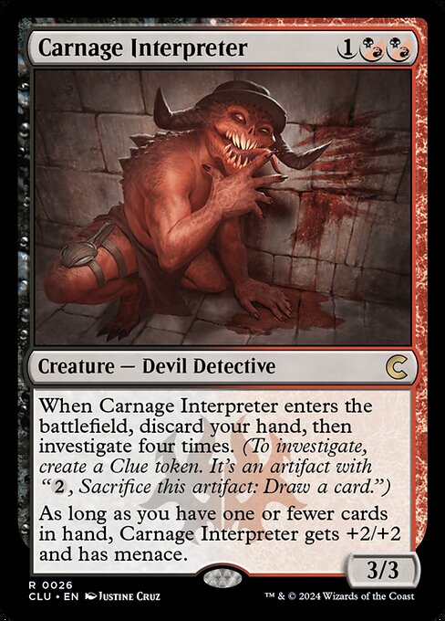 Carnage Interpreter (26) - Ravnica: Clue Edition - Game On