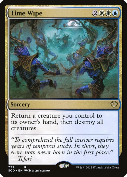 Time Wipe (252) - Starter Commander Decks - Game On