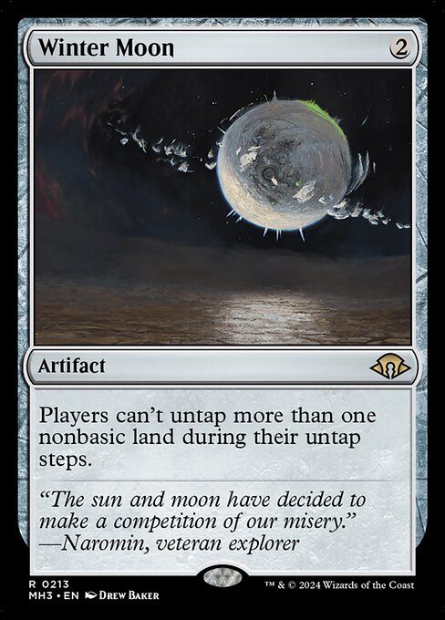 Winter Moon (213) (Foil) - Modern Horizons 3 - Game On