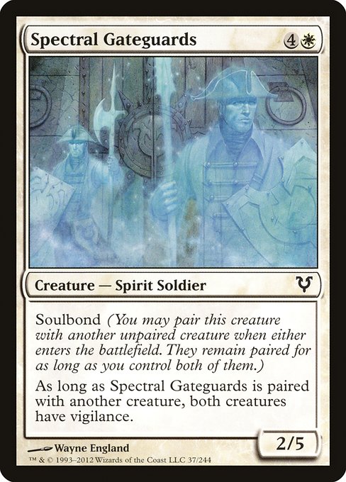 Spectral Gateguards (37) (Foil) - Avacyn Restored - Game On