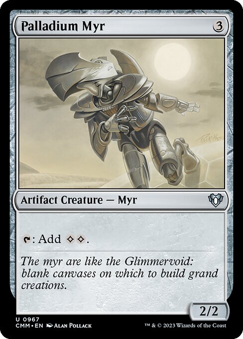 Palladium Myr (967) - Commander Masters - Game On