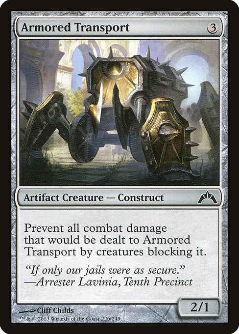 Armored Transport (226) (Foil) - Gatecrash - Game On