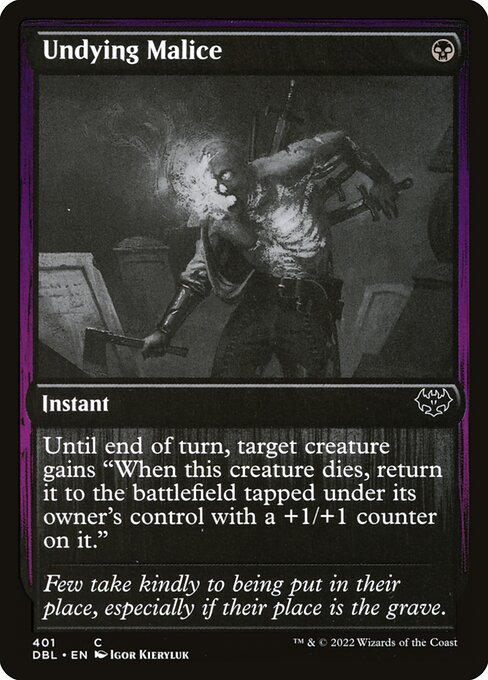 Undying Malice (401) - Innistrad: Double Feature - Game On
