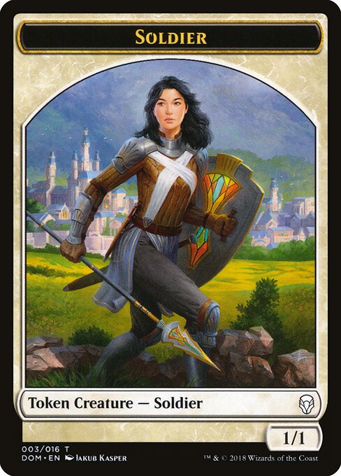 Soldier (3) - Dominaria Tokens - Game On