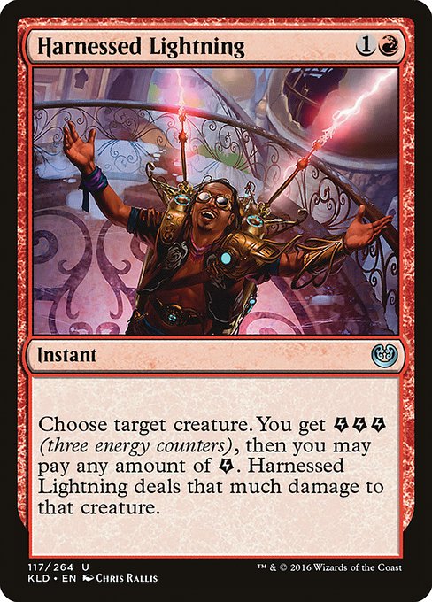 Harnessed Lightning (117) - Kaladesh - Game On