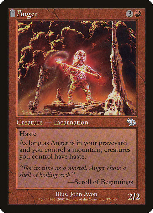 Anger (77) - Judgment - Game On