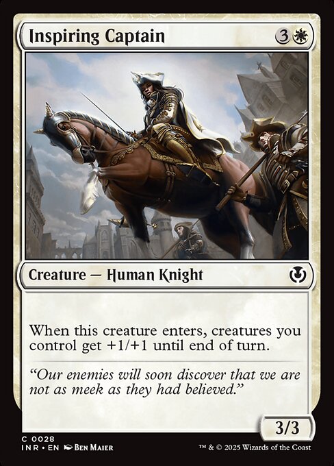 Inspiring Captain (28) - Innistrad Remastered - Game On