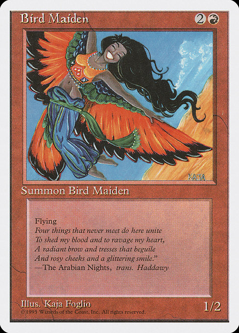 Bird Maiden (177) - Fourth Edition - Game On