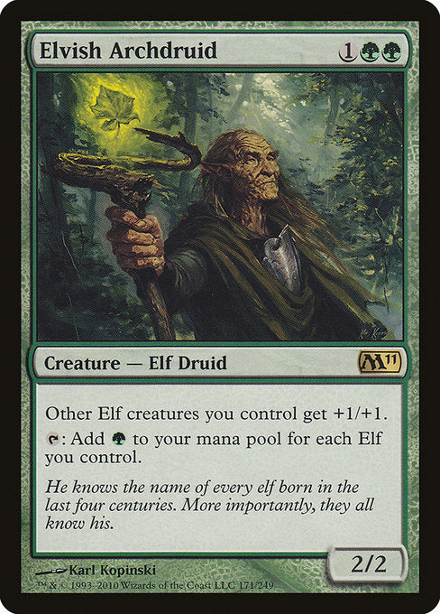 Elvish Archdruid (171) - Magic 2011 - Game On