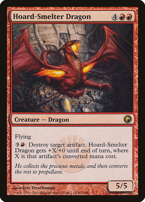 Hoard-Smelter Dragon (93) (Foil) - Scars of Mirrodin - Game On