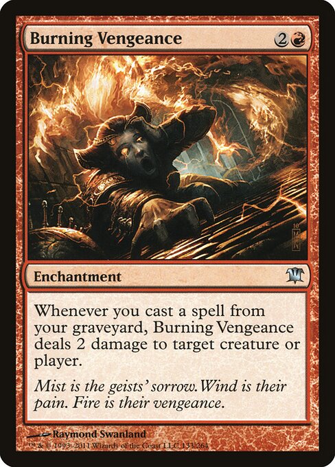 Burning Vengeance (133) (Foil) - Innistrad - Game On