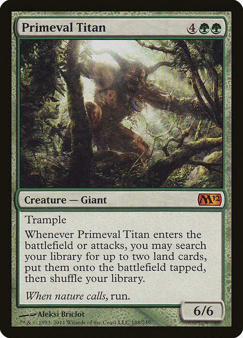 Primeval Titan (188) - Magic 2012 - Game On