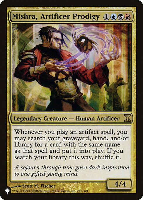 Mishra, Artificer Prodigy (TSP-243) - The List - Game On