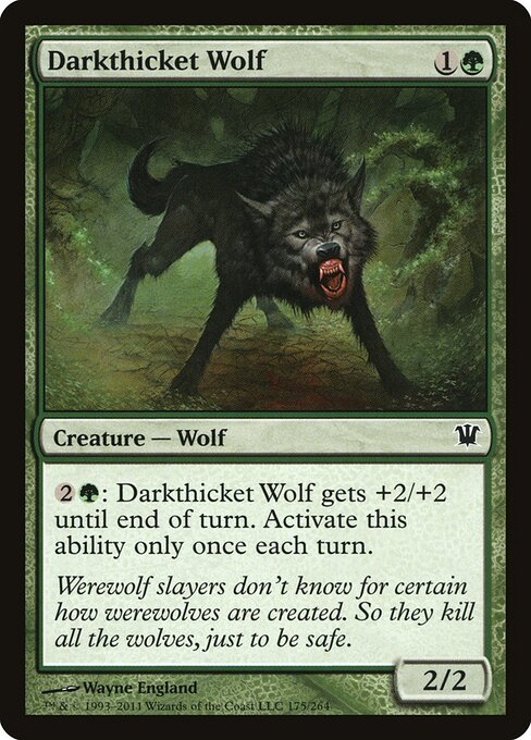 Darkthicket Wolf (175) - Innistrad - Game On