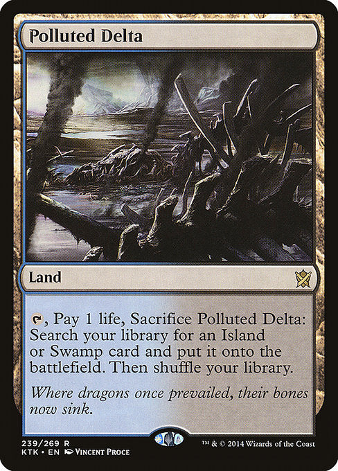 Polluted Delta (239) - Khans of Tarkir - Game On