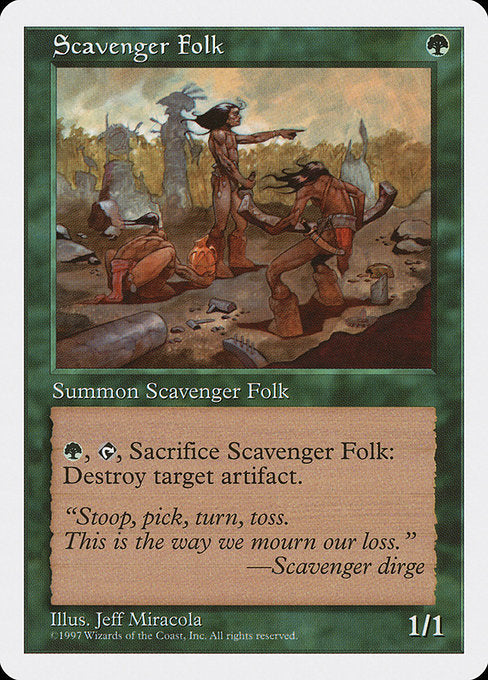 Scavenger Folk (323) - Fifth Edition - Game On