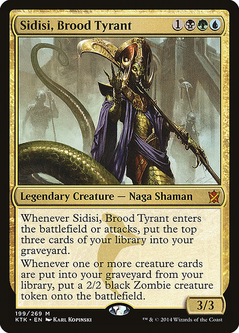 Sidisi, Brood Tyrant (199) - Khans of Tarkir - Game On