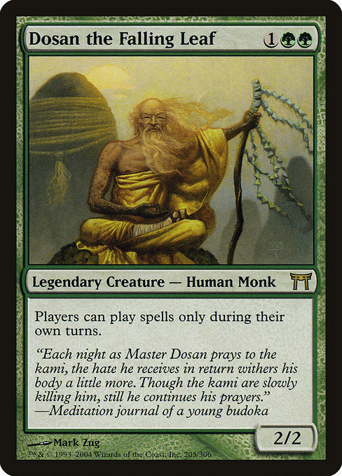 Dosan the Falling Leaf (205) - Champions of Kamigawa - Game On